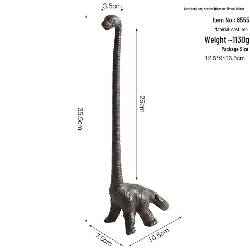 Nordic Cast Iron Paper Towel Holder for Restaurant and Kitchen Decor