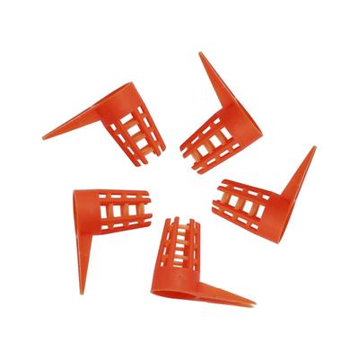 20 pezzi Gabbie per api regina Coperchio protettivo Gabbie a nido d'ape in plastica Tappo di protezione cellulare Apicoltura Apicoltori Forniture per l'allevamento
