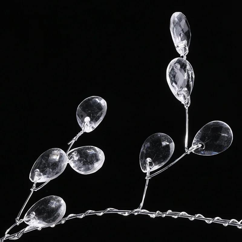 1.5m Crystal Bead Curtain, Water Drop Beads, DIY, Wedding Decorations, Branch Rope, Party Decorations, Wedding Party Supplies