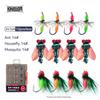 Kingdom MICRO FLY LURE SET 12pcs/box Flying Bait Hooks Stream Shallow Water Bionic Bait