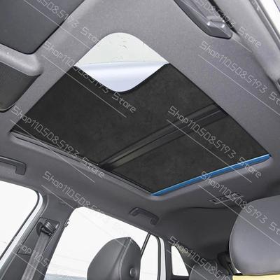 Auto Wildleder Stoff Elektrostatische Adsorption Schiebedach Sonnenschutz für VOLKSWAGEN ID.4 2021-Heute Anti-UV Wärmeisolierung Dachfenster