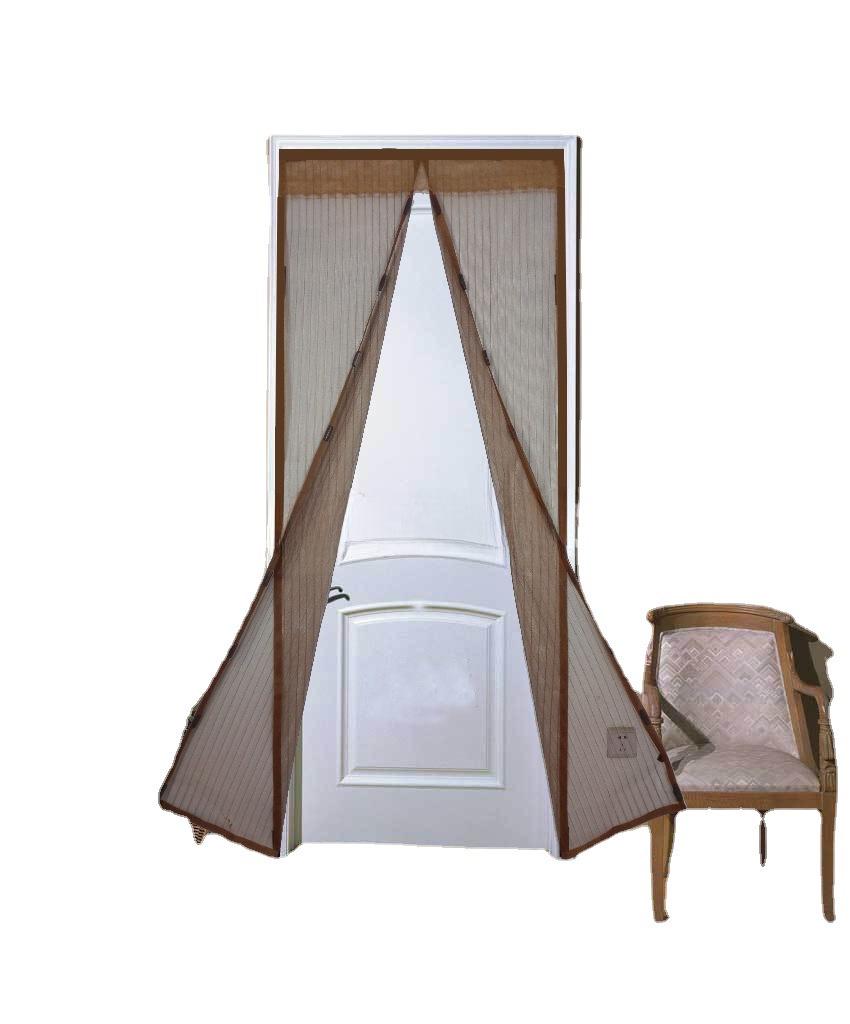 Magnetic Striped Anti-Mosquito Soft Screen Door Curtain