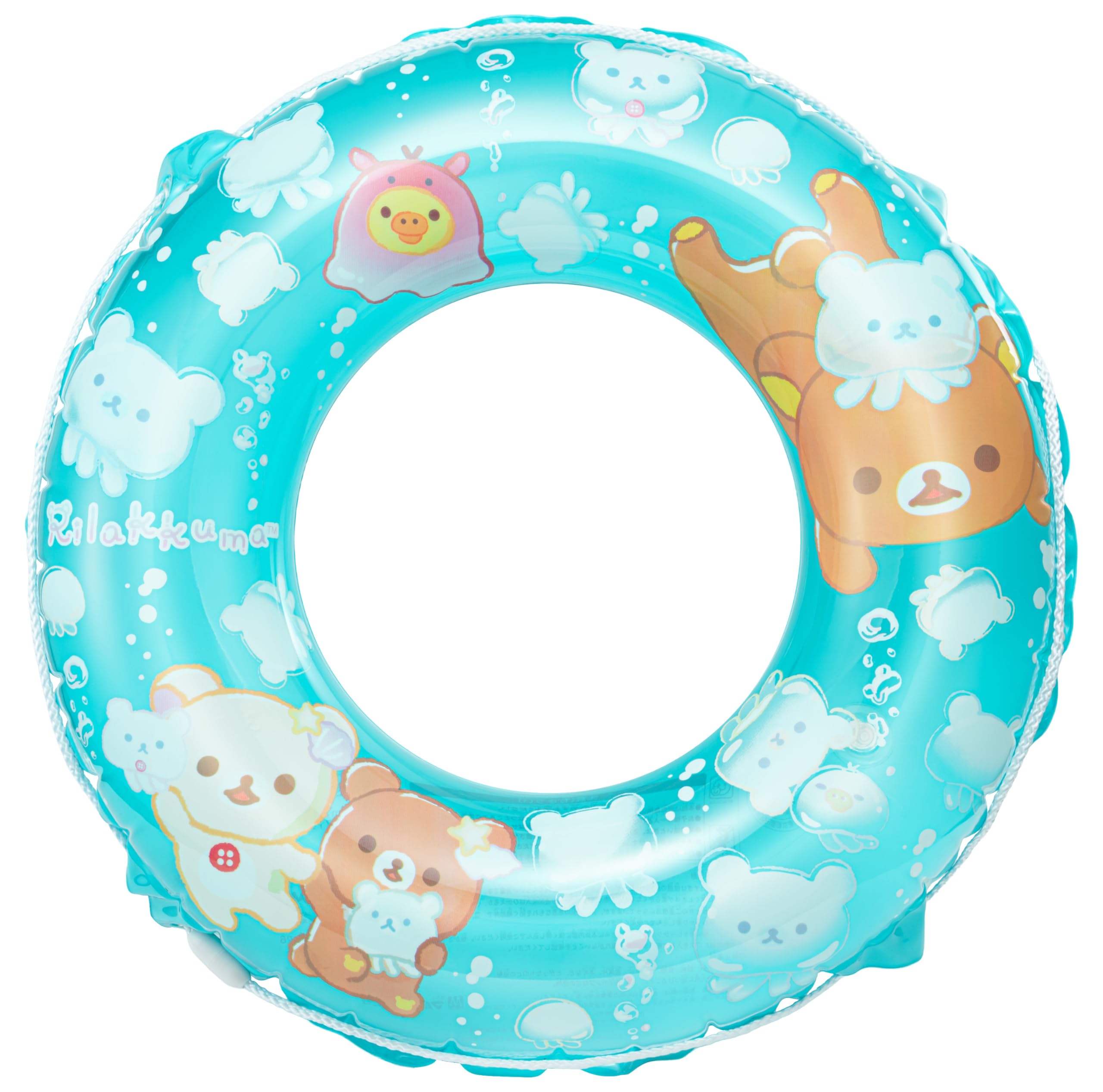 Maruka Rilakkuma 70cm Inflatable Ring for Water Play, Pool, and Beach (Item No. 177777)