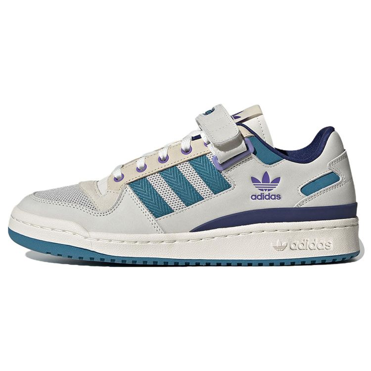 Adidas Originals Forum Low Durable Low-Top Skate Shoes Men Sneakers Blue Gray ID2561