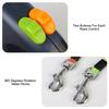 Double Dog Leash Light Retractable Roulette Double End Leash Portable Rotating Pet Leash for 2 Dogs Walking Pet Supplies
