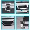 Microphone Carry Case PVC Protective Instrument Box Control Room Sturdy Studio Portable Chat
