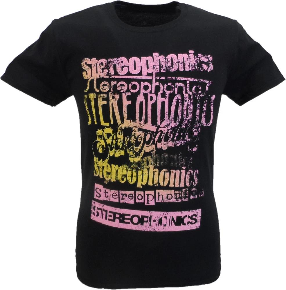 Unisexs Official Licensed Stereophonics Logos T Shirt S