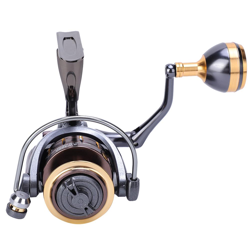SW Series Sea Fishing Reel High Strength Easy Casting Long Shot Metal Spinning WheelSW3000
