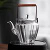 Yipan Diamond Beam Handle Kung Fu Teapot Set
