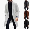 New 2023 Men's Wool Trench Coat - Thick Overcoat Bestseller