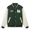 Men's Jacket China Culture Collection Baseball Jacket Men's Seaweed Green