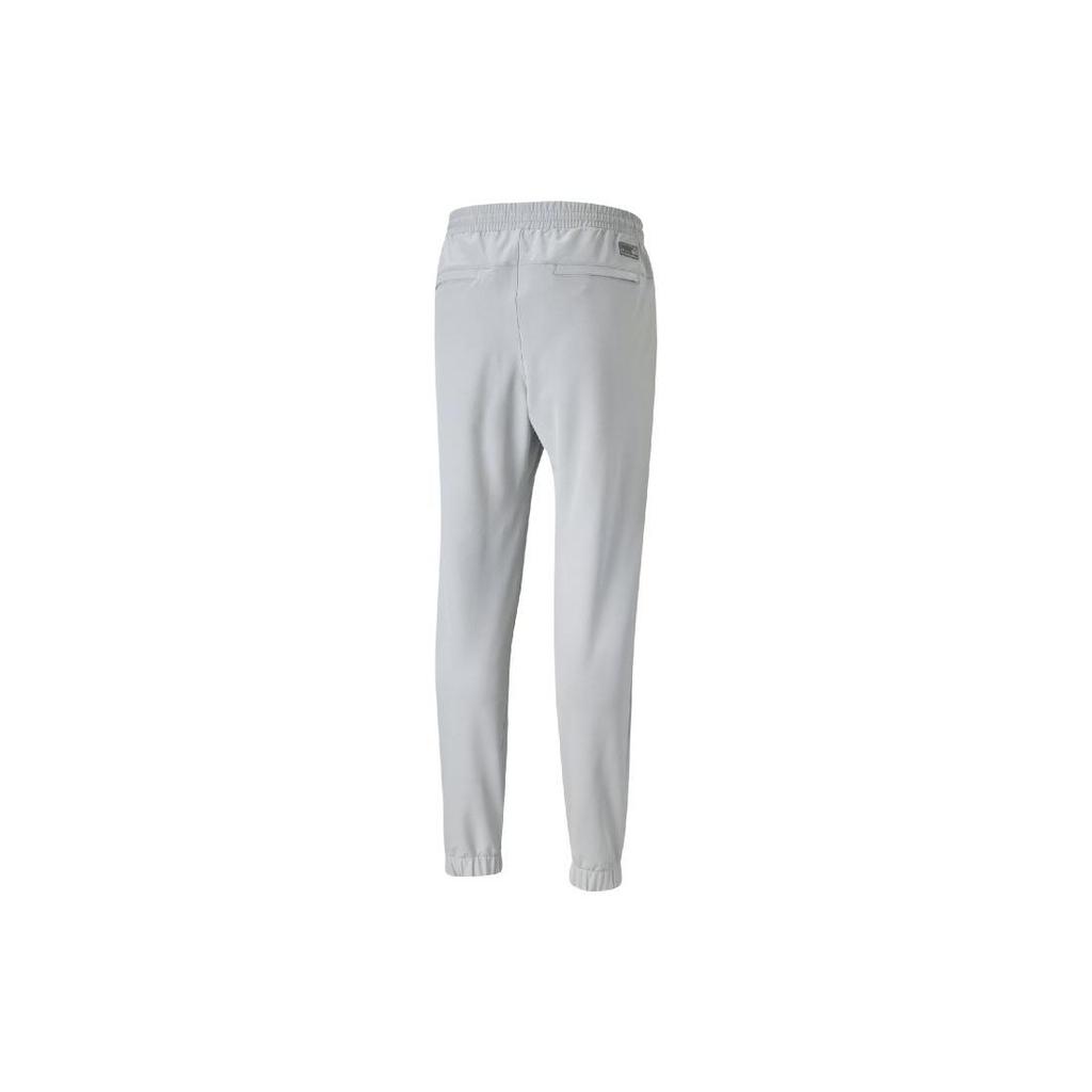 Puma Golf Series Solid Color Drawstring Knit Sports Pants Men Pants 599272-02