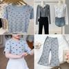 150x50cm Bow Printed Jacquard Elastic Knitted Fabric For T-shirts Pajamas ,Home Clothes,Children's Clothing DIY Clothing Fabric