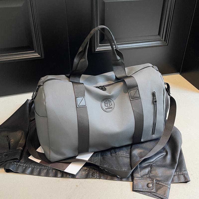 Handheld travel bag men's casual crossbody sports fitness bag dry and wet separation training bag women's business trip travel luggage bag