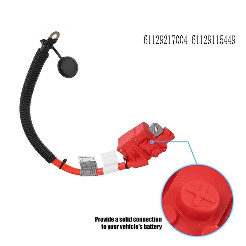 Autobatteriekabel 61129217004 61129115449 Für BMW X5 E70 2007-2013 Positiver Batterieanschluss Schutzdrahtleitung