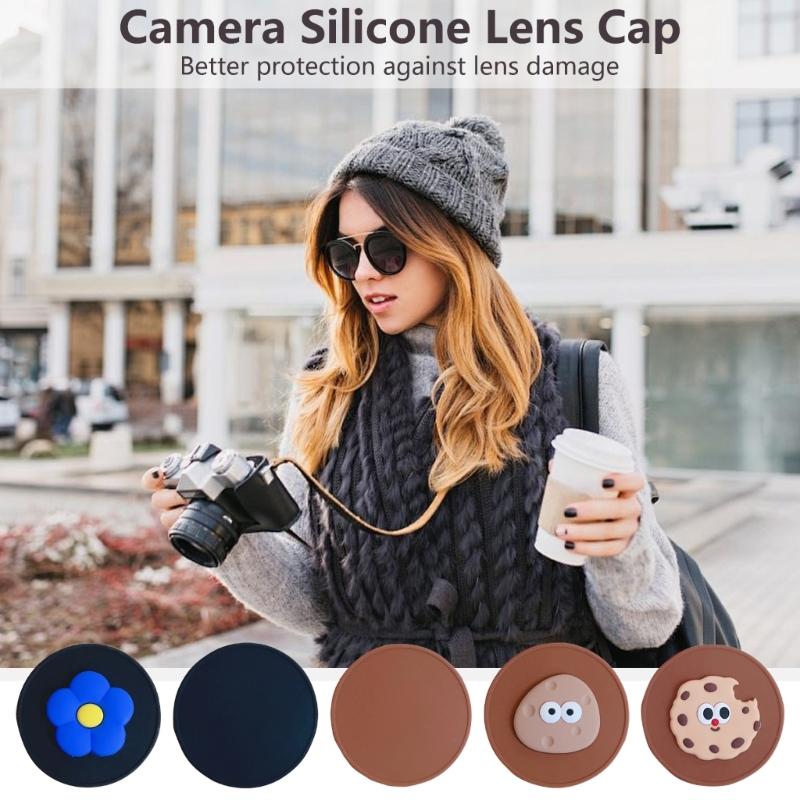 Travel Ready Protective Lens Caps For 90 Camera, Soft Silicone Lens Cover Easy Installation Lens Guard