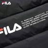 FILA Women's Winter Hooded Mid-Length Down Jacket