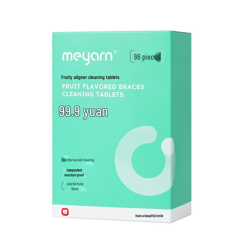 Meyarn Retainer & Denture Cleaning Tablets