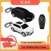 For BYD Song Plus Car Model Key Case Styling for Seal Dolphin Qin Han Tang U DM-i ATTO03 Car Key Case Cover Keychain Accessories