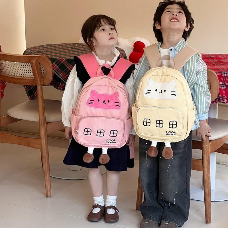 Lightweight Cute Toddler Backpack Fresh Pastel Design Breathable Material Eva