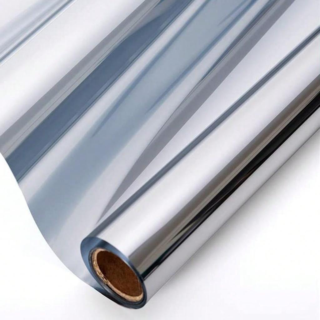 Selbstklebende Fensterfolie mit Wärmeregulierung, UV-Schutz, Sichtschutz, Blendschutz für Zuhause, Büro, Auto, Glastür, einfach anzubringen, wiederverwendbar