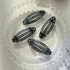 2-8pcs New Ethnic Style Straight Clips Korean Girl Hairclips Y2k Side Clips Cute Hair Clip Headband Silver BB Clip