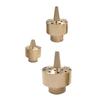 Brass Fountain Nozzle Rust Resistance Easy Installation Universal Fit Sprinkler