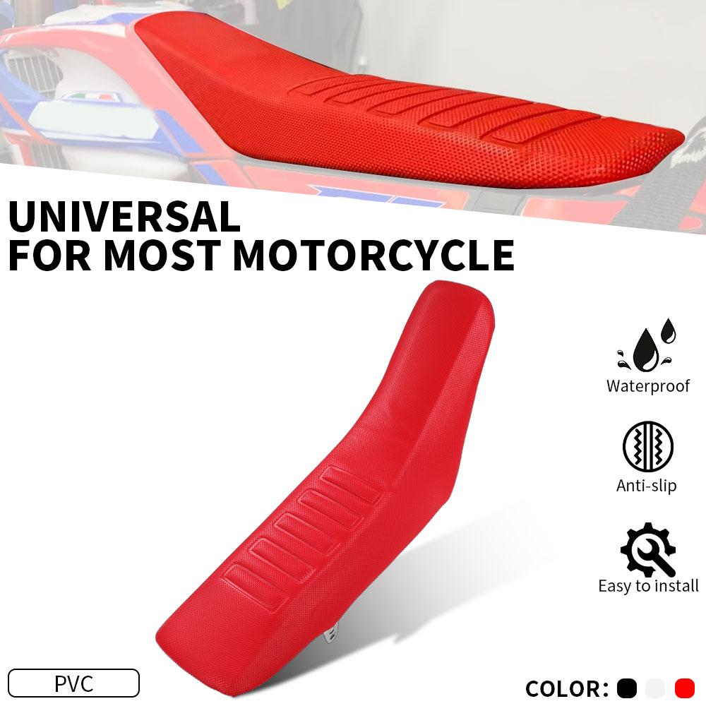 For Honda Yamaha KTM CRF EXC YZ KXF LTZ Motorcycle Accessories Seat Cover Universal Seat Cushion Cover PVC Waterproof Dirt Bike