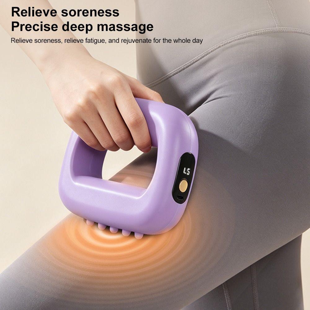 USB Charging Vibration Plate for Lymphatic Drainage Electric Waist Massager  for Weight Loss