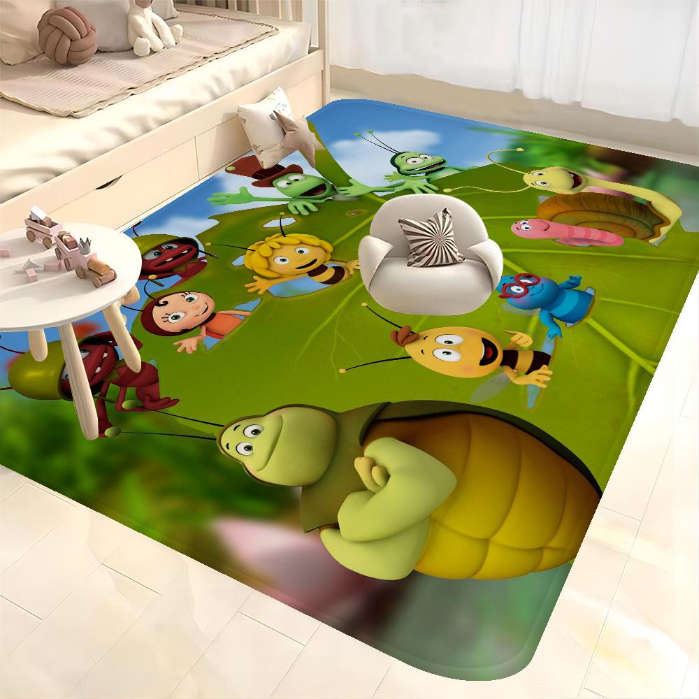 Bee M-Maya Entrance Door Mat Washable Non-Slip Living Room Sofa Chairs Area Mat Kitchen Welcome Doormat