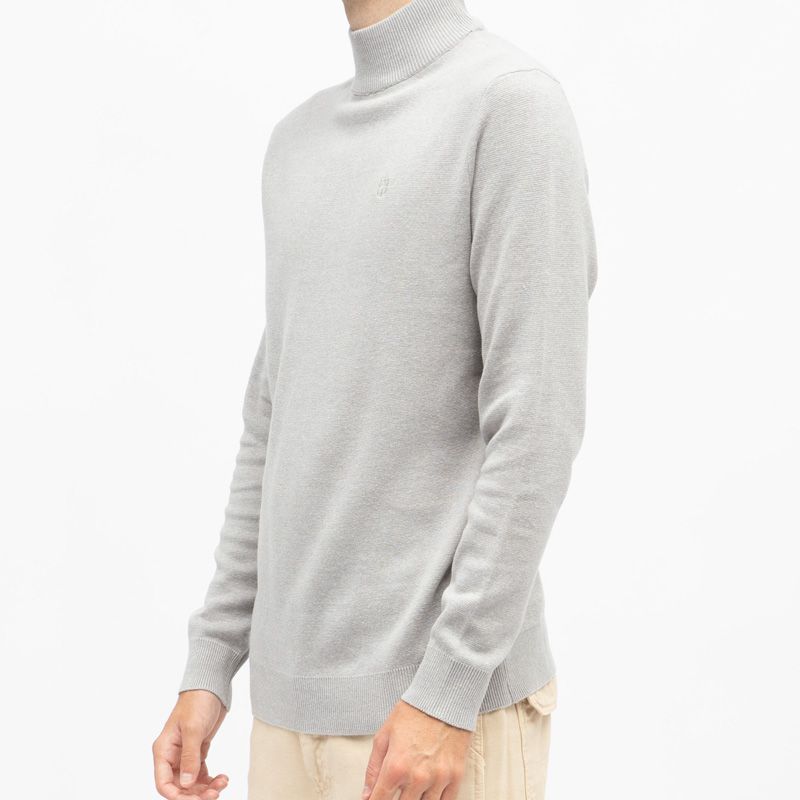 Pull coton col roulé milano Homme BILL TORNADE