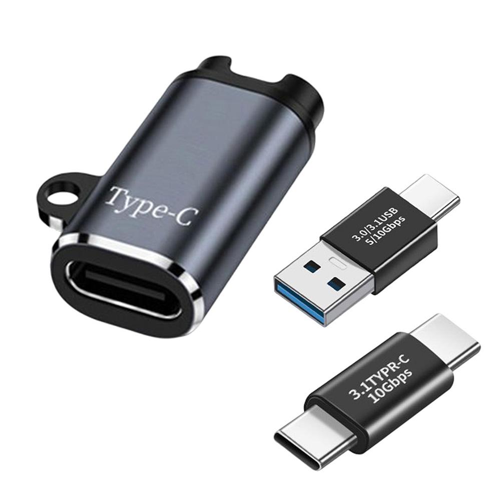 Type C/8Pin/Micro USB to 4pin Charger Adapter Connector for Garmin Fenix 7/6/5/7X/6X/5X/ Venu 2 plus Watch Charging Converter