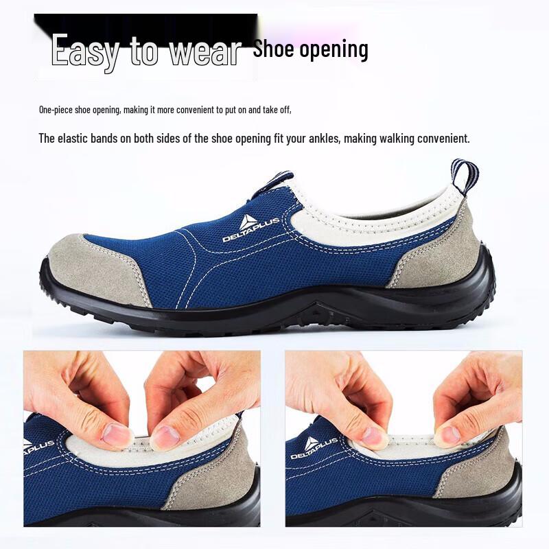 DELTAPLUS Men s Breathable Safety Shoes