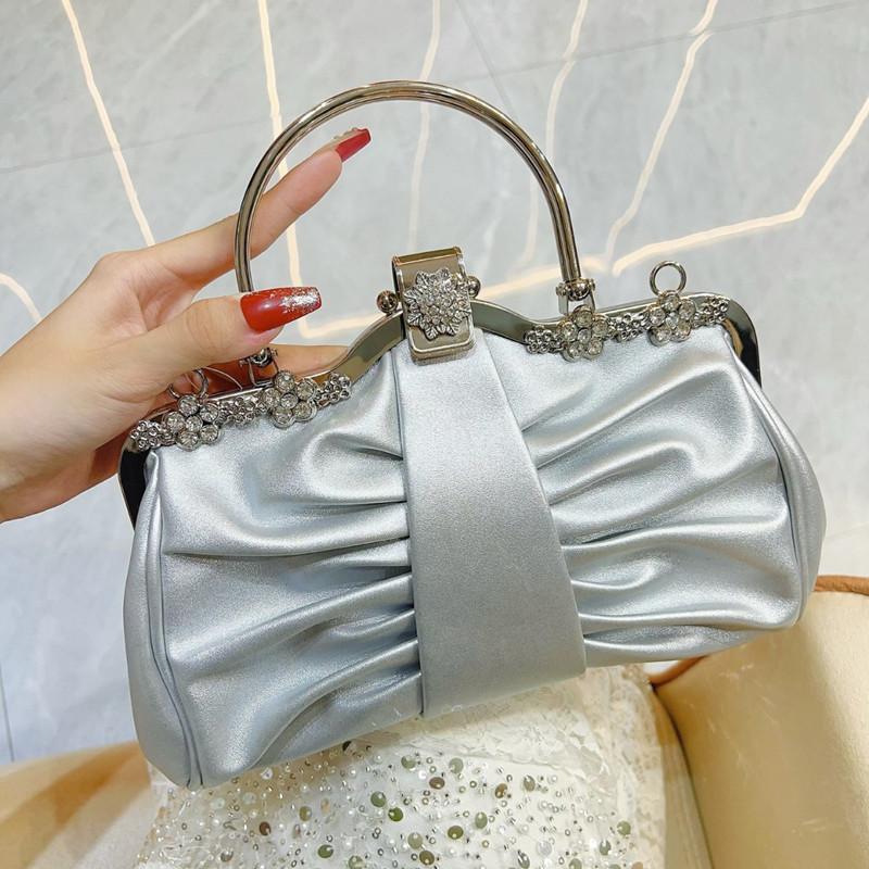 2025 Luxury High-end Party Cloud Women's Evening Cluch Bags Lady Wedding Prom diamonds Dinner Handbags Trend Shoulder Bags