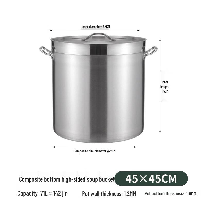 Stainless Steel Induction Stew Pot