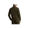 Polo Ralph Lauren FW24 Solid Color Small Pony Embroidered Zip Long Sleeve Jacket Men Jacket Dark-Olive 710881509-003