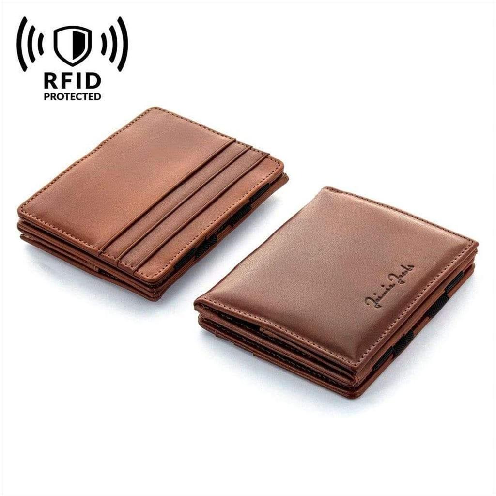 Carteira Compacta Jaimie Jacobs FLAP BOY [Importação Oficial] (Distribuição Exclusiva no Japão) (Marrom escuro)