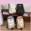 Casual Nylon Student Backpack For Girls And Boys With Breathable Design For School Use