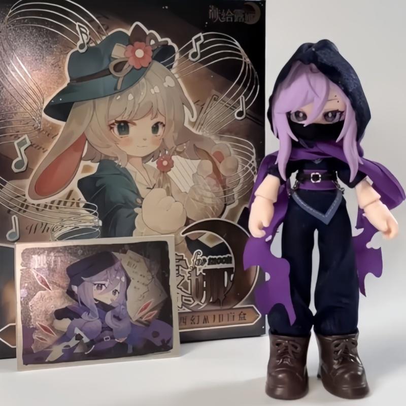 Latest Genuine Popular Luna For Moon Series 12 Point Mjd   Cute Trendy Action Anime Figurine Desktop Ornament Plaything