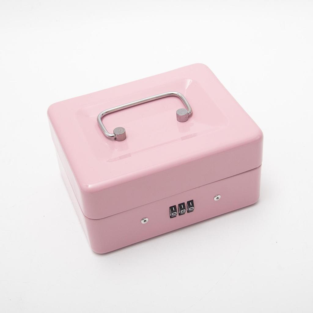 Portable Piggy Bank with Lock - Password Coin and Cash Safe Box