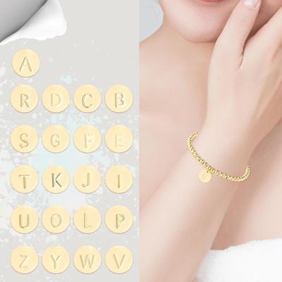 Initial Heart Armband Hart Letter Armband Gepersonaliseerde Monogram Armband 1 St.