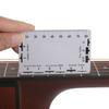 2 stk Strenghøyde Måler Linjal Måleverktøy for Gitar Bass Instrument Tilbehør