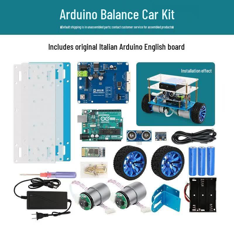 CreateBlock Arduino Self-Balancing Robot Kit One Size