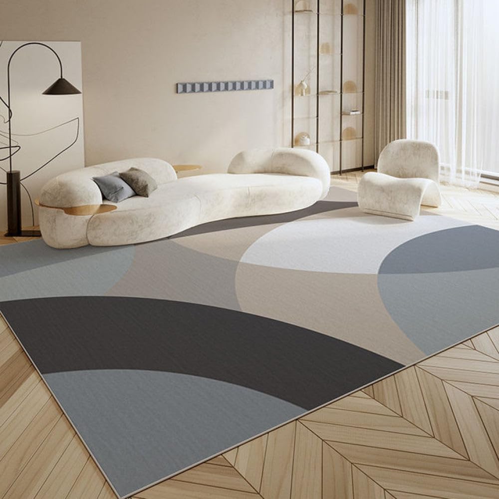 Modern Lätt Lyx Stor Yta Matta Vardagsrumsdekoration Studio Lounge Golvmatta Sovrum Heminredning Entrématta