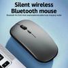 Portable Wireless Mouse Bluetooth-Compatible 2.4Ghz Dual Modes Computer Wireless Mice Mute For Pc Xiaomi Pad Laptop Macbook