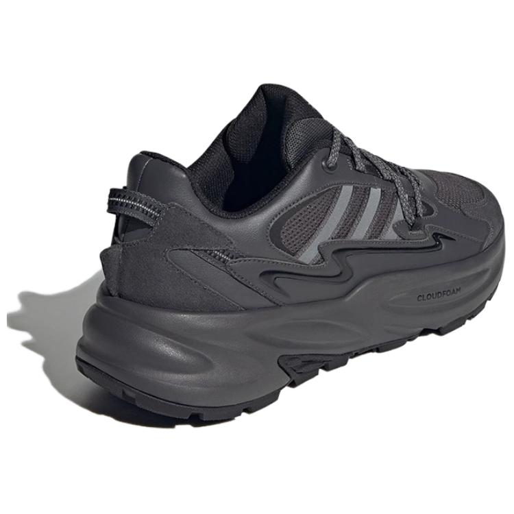 Adidas Ozwave Surge Comfortable Non-Slip Wear-Resistant Low-Top Casual Shoes Unisex Casual Shoes Black JR3192