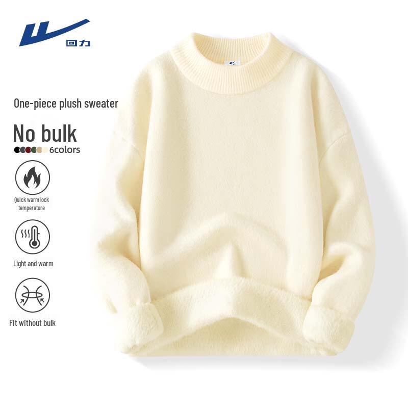Warrior Men s Fleece Lined Half-Turtleneck Sweater L
