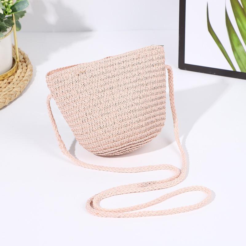 Children's Internet celebrity super fairy lace straw hat fashion outdoor travel sunscreen hat summer straw woven ruffle edge sunshade hat