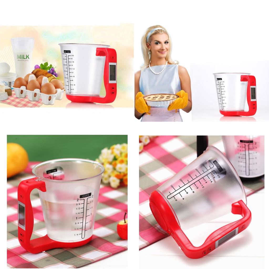 Kitchen Baking Electronic Measuring Cup With Digital Scale For Cooking And Baking