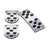 PEDAL SET for Universal Manual Vehicles Manual Special Pedal Car Gas Fuel Brake Clutch Pedal Foot Rest Pedal Pad